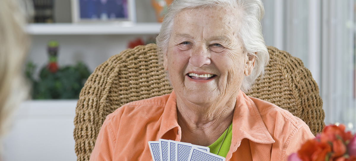 Resident playing cards